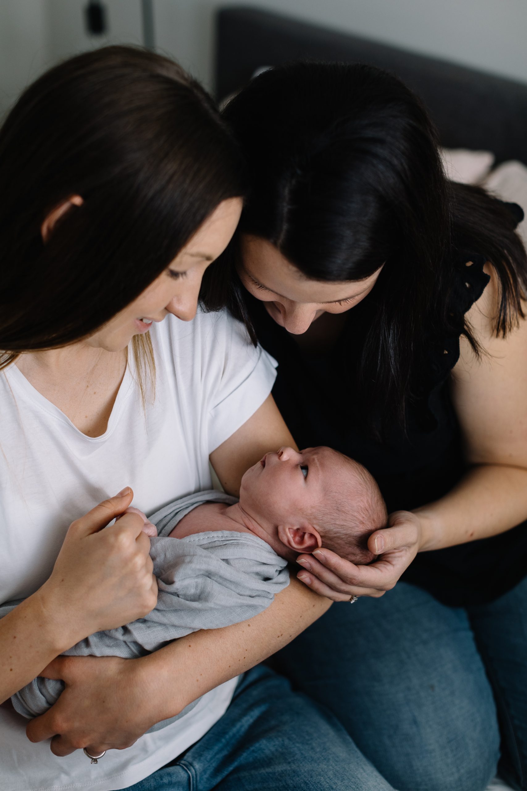 Newborn Same Sex Melbourne Family Photos
