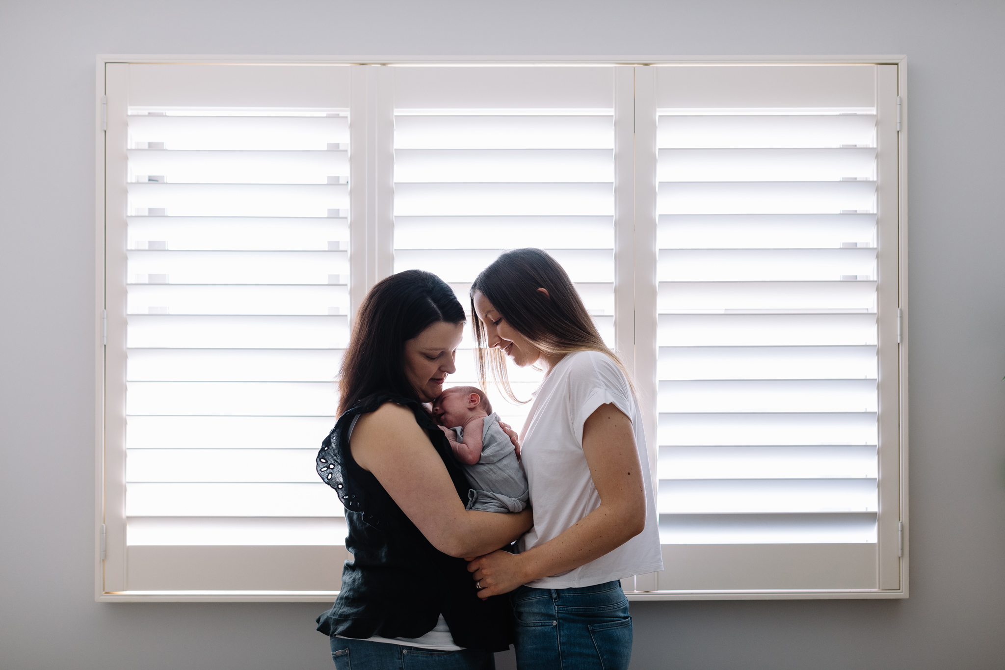 Newborn Same Sex Melbourne Family Photos