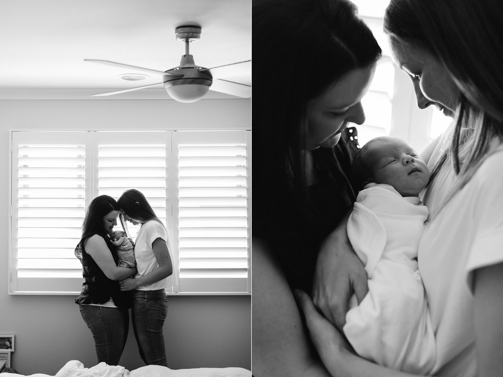 Newborn Same Sex Melbourne Family Photos